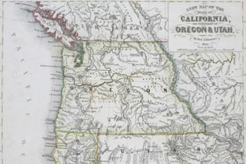 Map of Western US