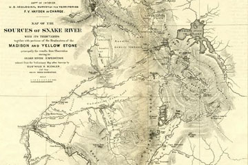 Hayden Survey Map