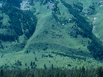 Lack of earthquakes on the Teton Fault